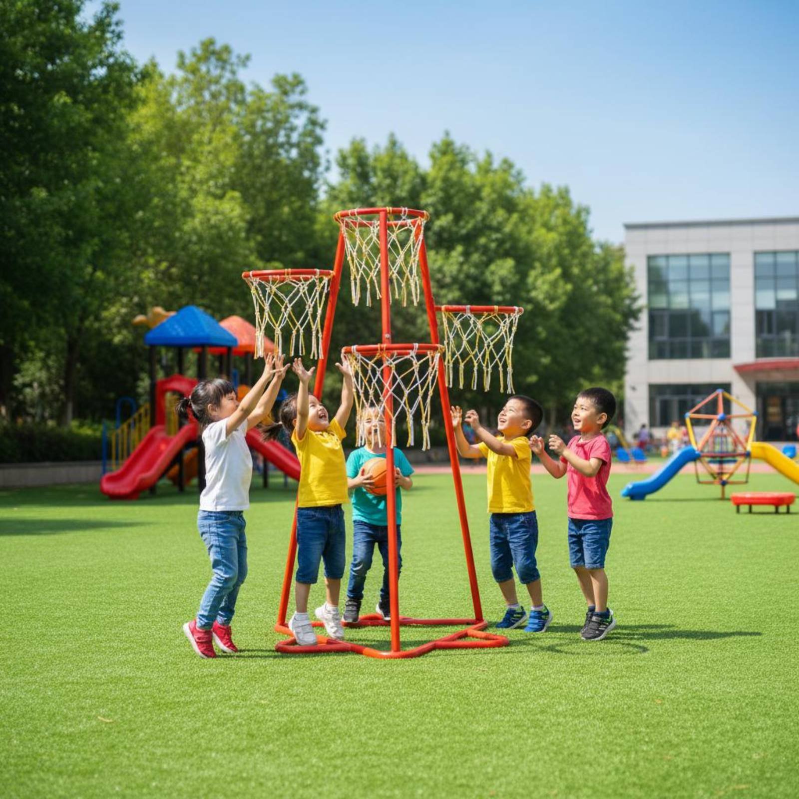 Xin Sports Equipment - Kids Basketball Hoop Indoor Outdoor Use