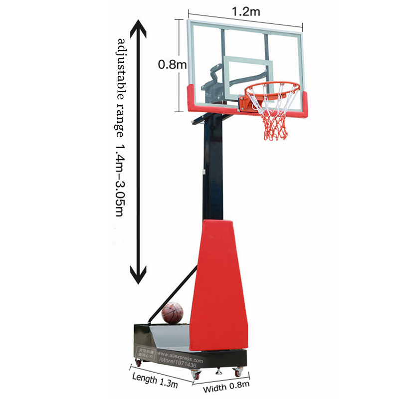Height Adjustable Portable Mov - Sports Equipment In School review and price