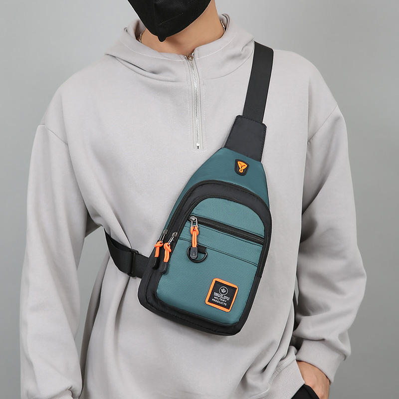 Casual Men Chest Bag Nylon Sma - Sports Equipment Box review and price