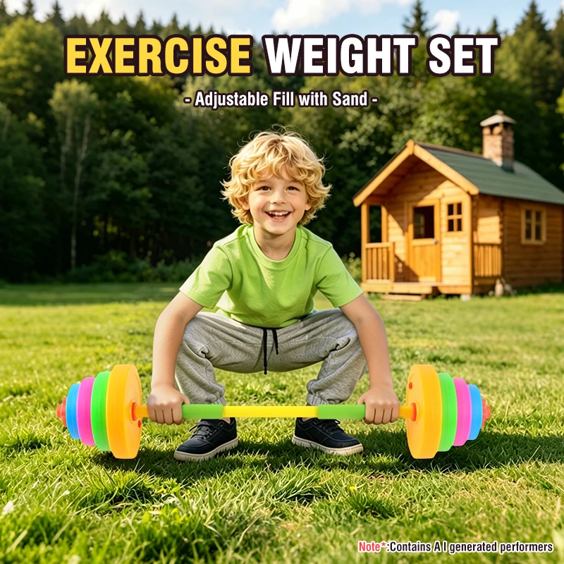 Adjustable Kids Dumbbell Barbe - Sports Equipment Kids review and price