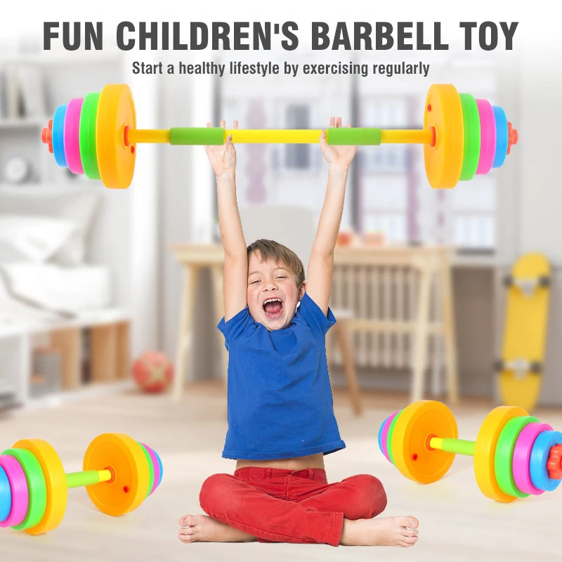 Adjustable Kids Dumbbell Barbe - Sports Equipment Kids review and price