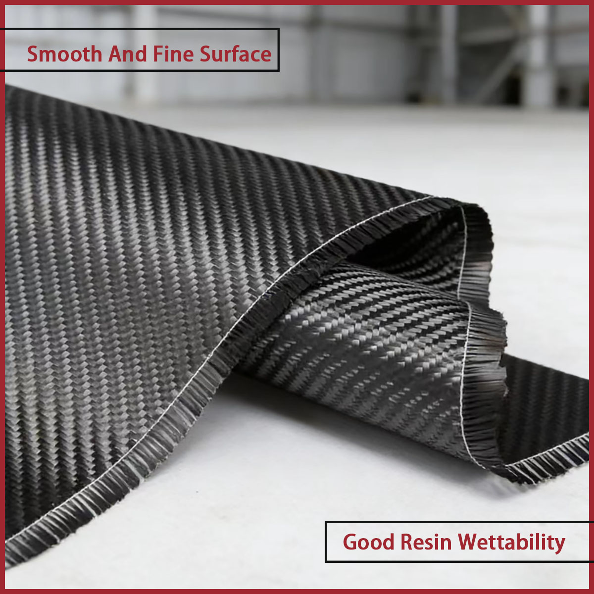 Plain carbon fiber cloth with  - Sports Equipment Used review and price