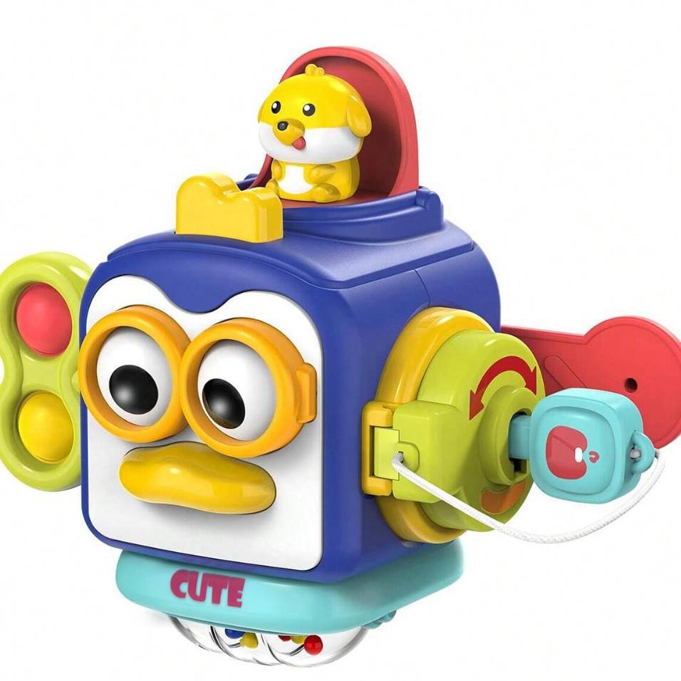 Baby Busy Board Cube Montessor - Sports Equipment Box review and price