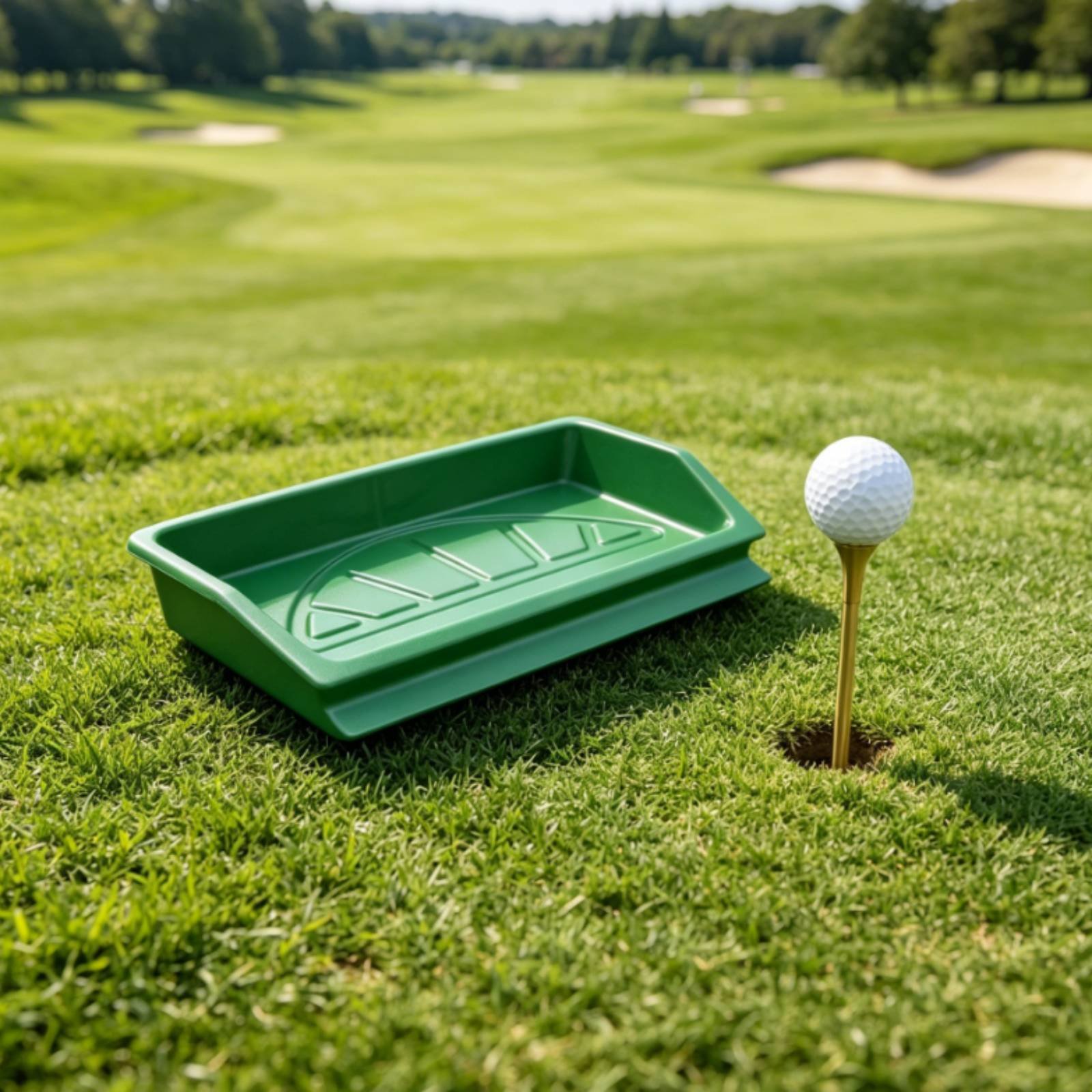 ABS Golf Tee Tray Sturdy Golf  - Sports Equipment Box review and price