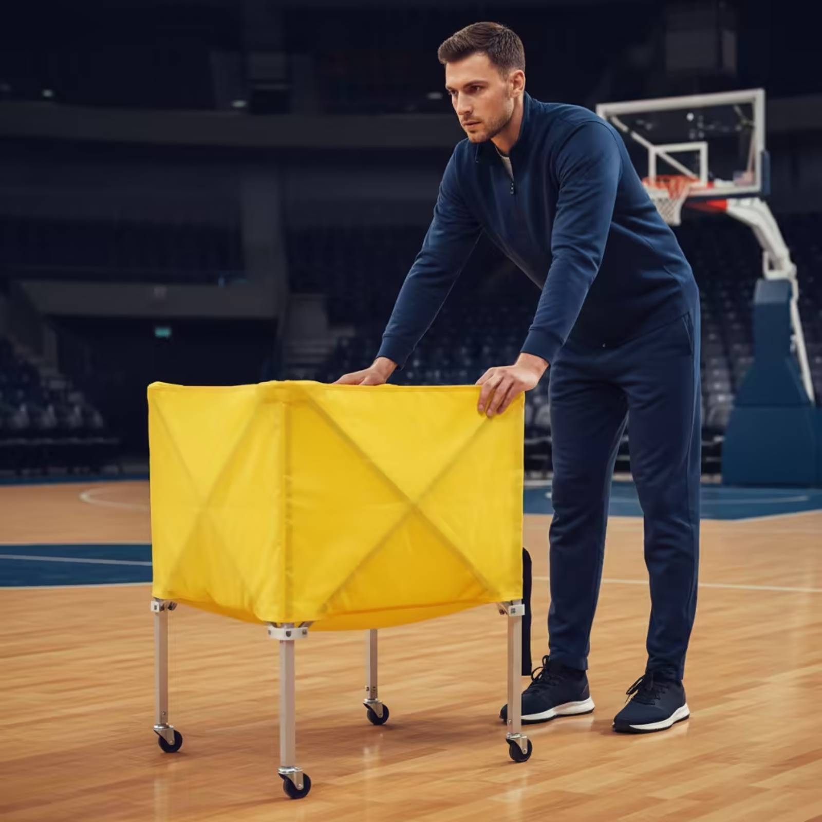 Collapsible Ball Cart Lightwei - Sports Equipment Cart review and price