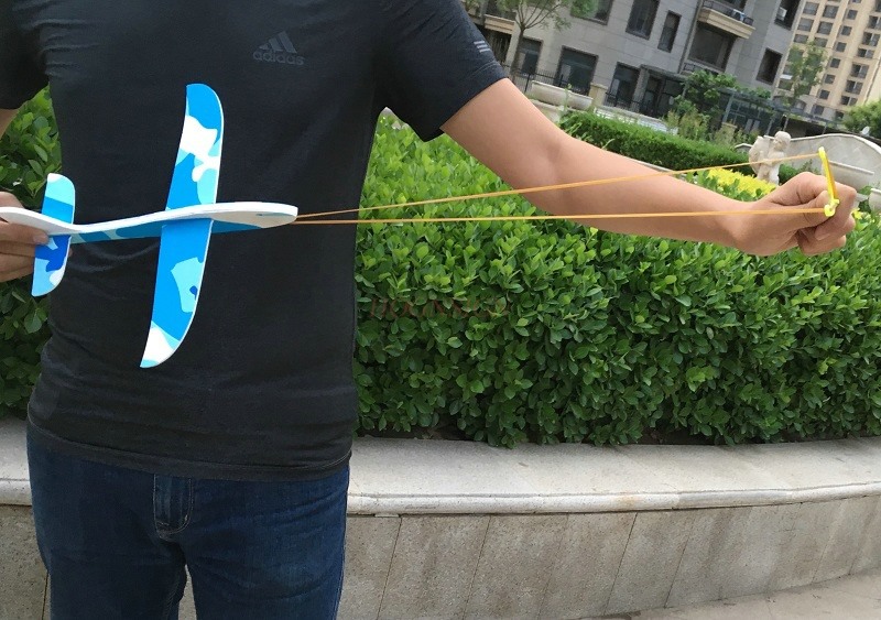 Rubber band ejection aircraft  - Sports Equipment In School review and price