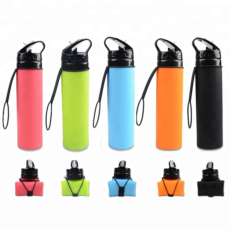 600ml   travel camping silicon - Sports Equipment In School review and price